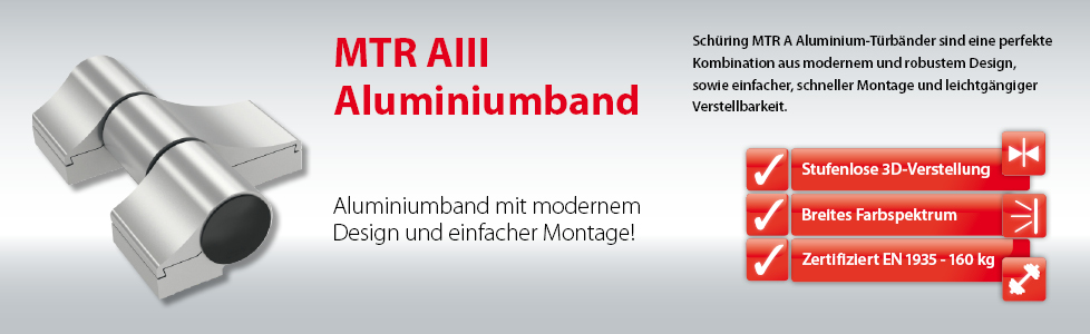 Banner MTR AIII Aluminium Türband