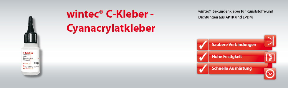 Schüring Sekundenkleber C-Kleber