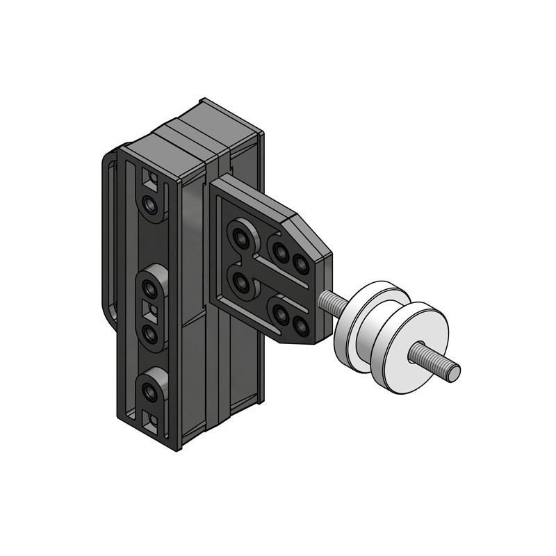  m-tec II S + III S Bohrlehre für Bänder ohne Winkel (2560440)