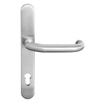 Innendrücker Edelstahl verdeckte Verschraubung 254x36x10 mm