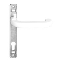 FlexDesign CP-I-Drücker weiß mit Unterschild