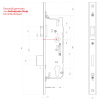 Einsteckschloss U-Stulp